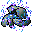grey-blue powder